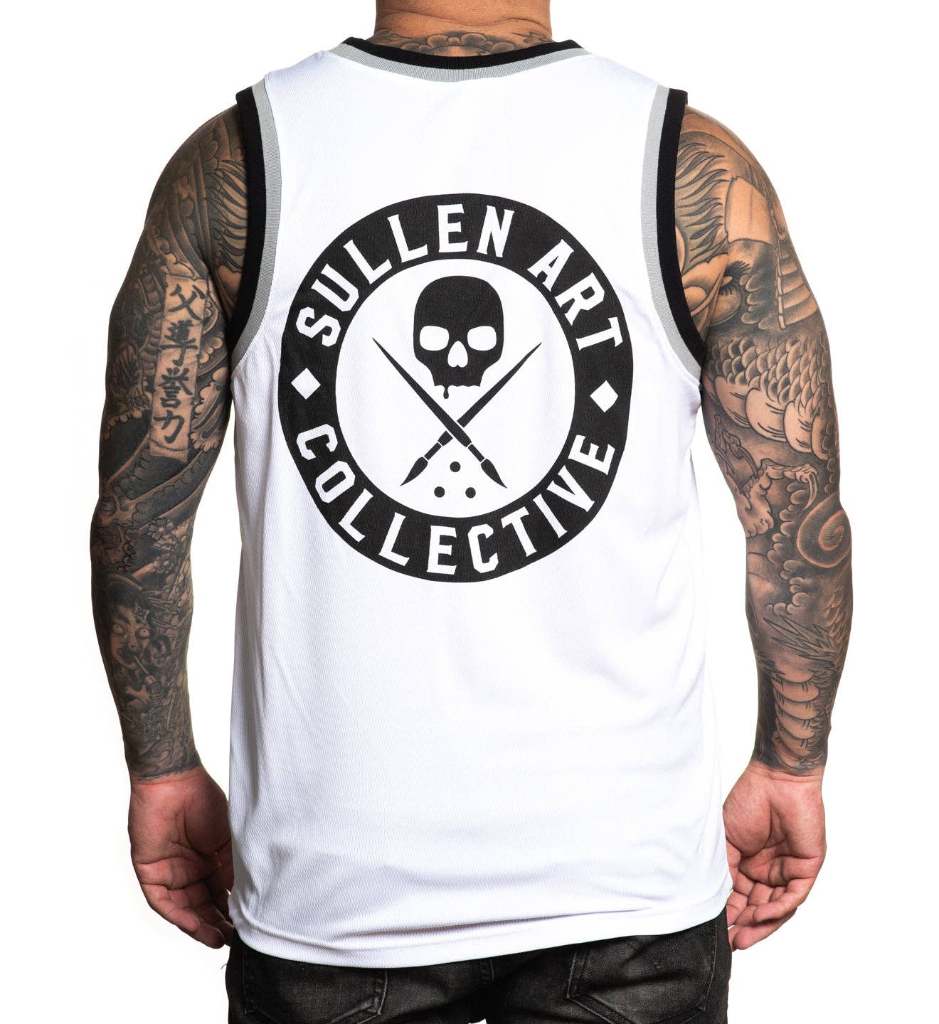 BOH Jersey Tank - White