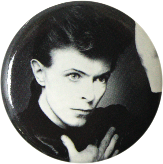 Pin-on Button - 1.25 Inch - Bowie, David - Heroes