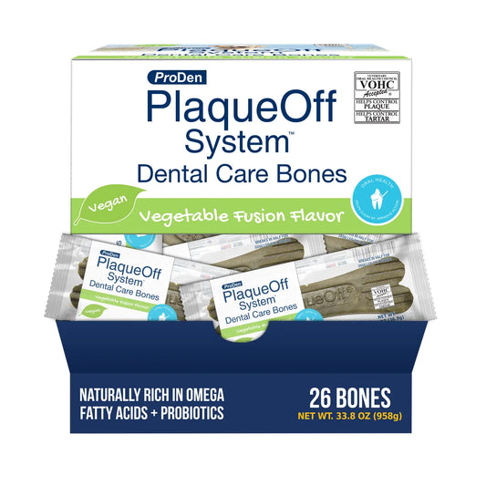 ProDen PlaqueOff System™ Dental Care Bones Singles