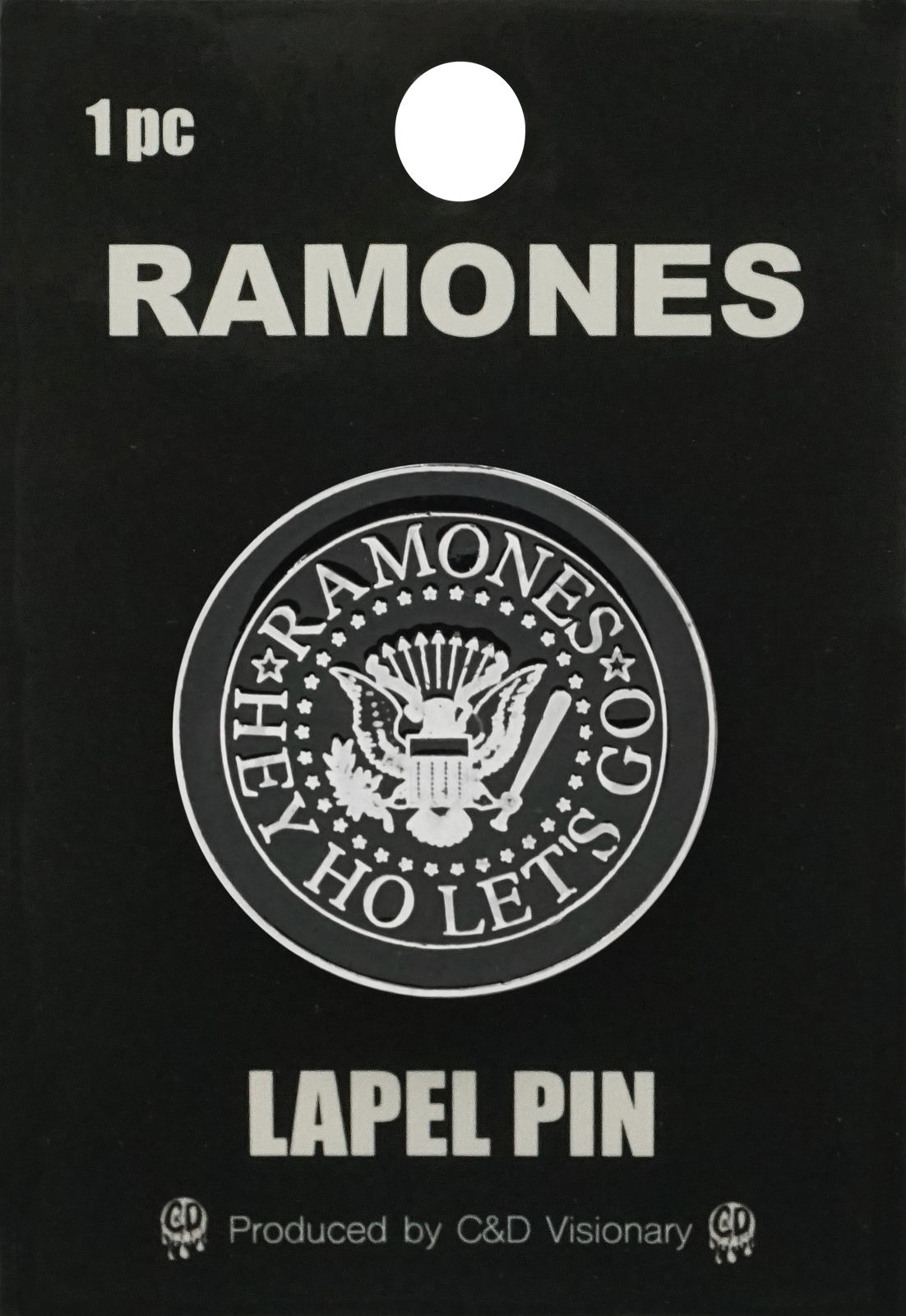 Enamel Pin - The Ramones - Hey Ho Let's Go