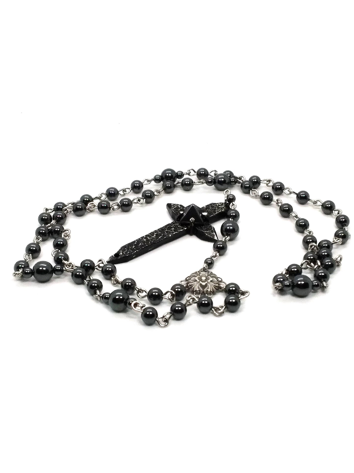 Spiked Cross Rosary