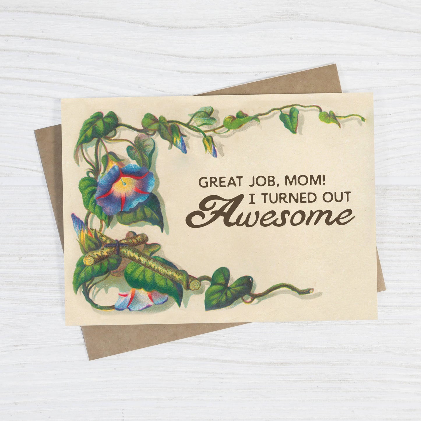 Great Job, Mom! Funny Mother's Day Card