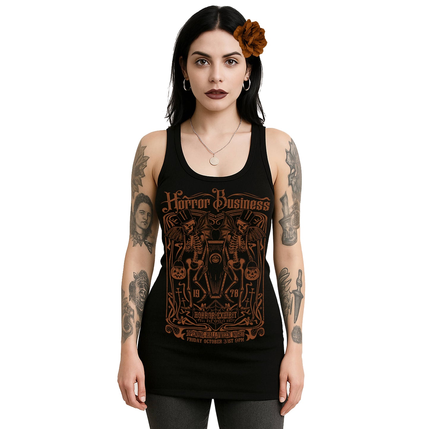 HORROR BUSINESS LONG BEATER TANK