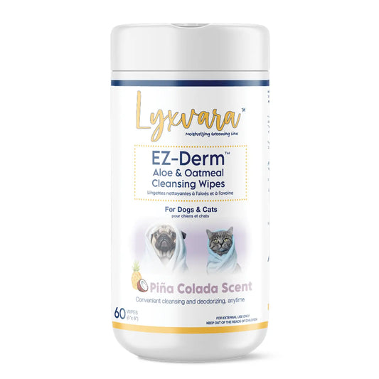 Lyxvara™ Ez-Derm™ Aloe & Oatmeal Cleansing Wipes