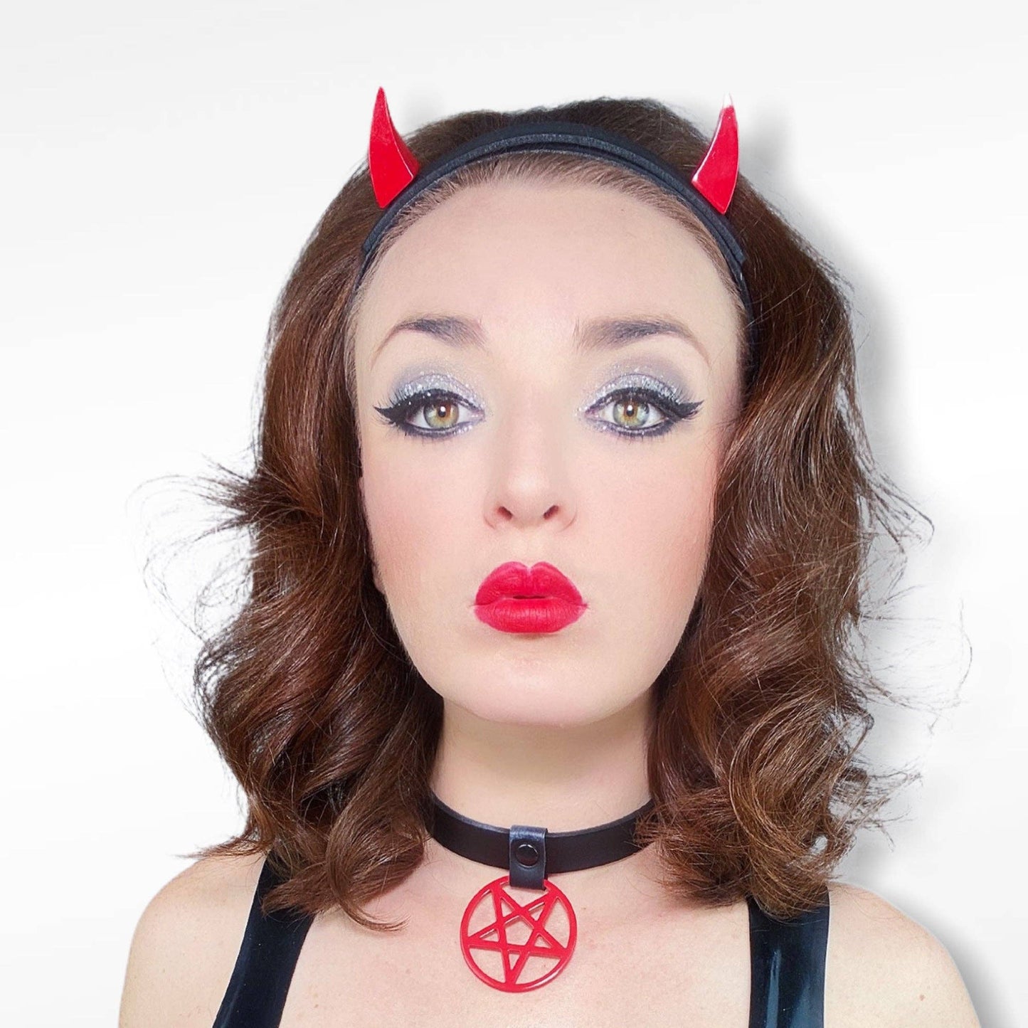 Devil Large Horns Headband