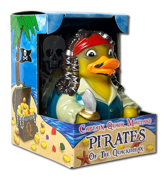 Captain Quack Mallard, Pirate of the Quackibeean Rubber Duck