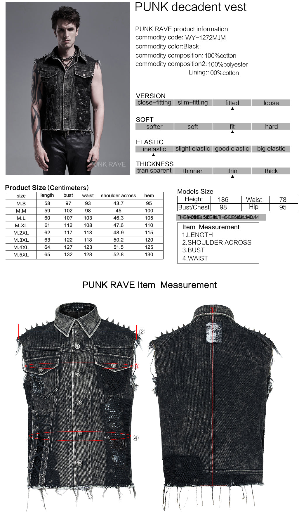 Vampiric Decadent Vest