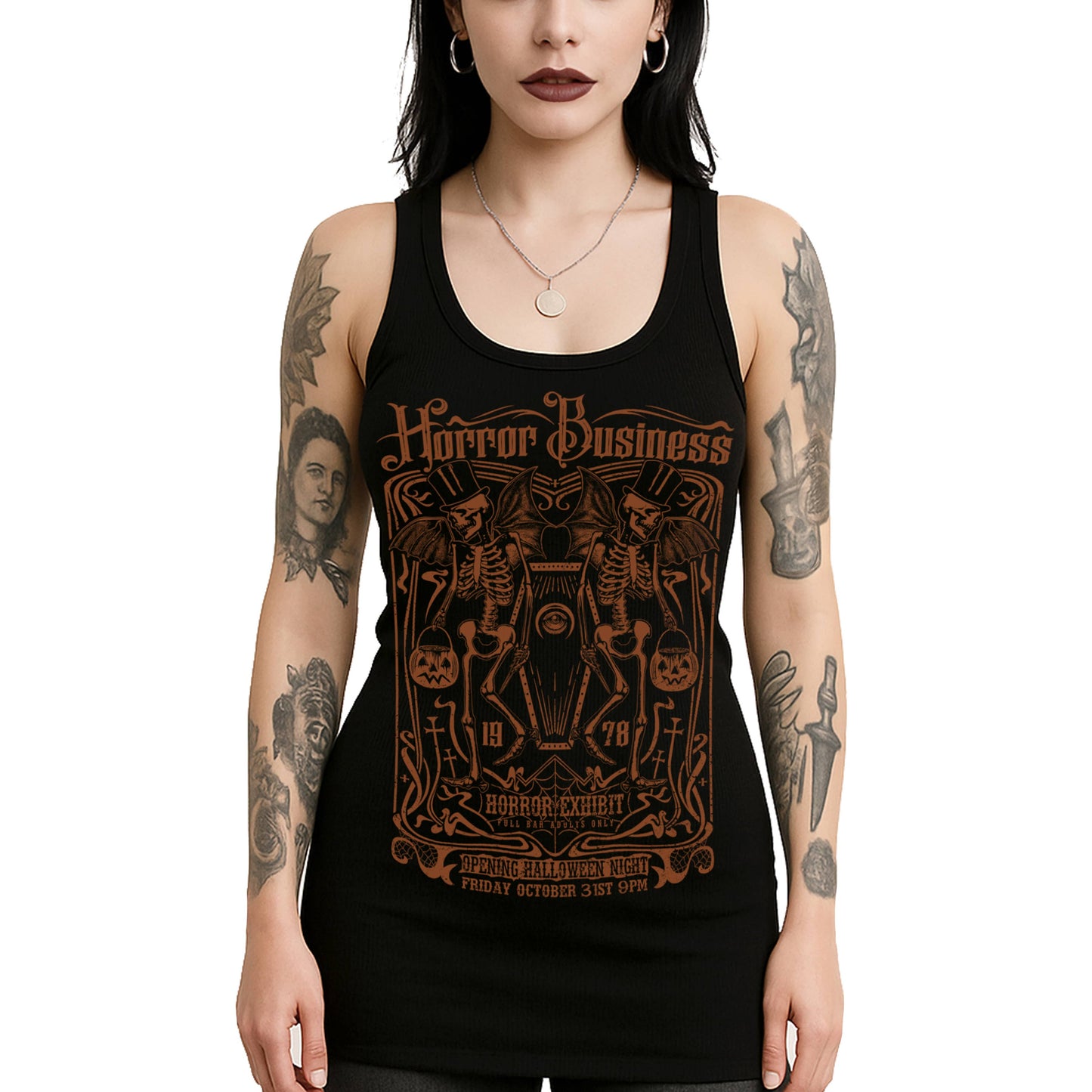 HORROR BUSINESS LONG BEATER TANK