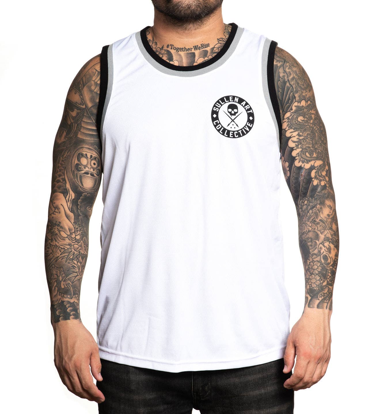 BOH Jersey Tank - White