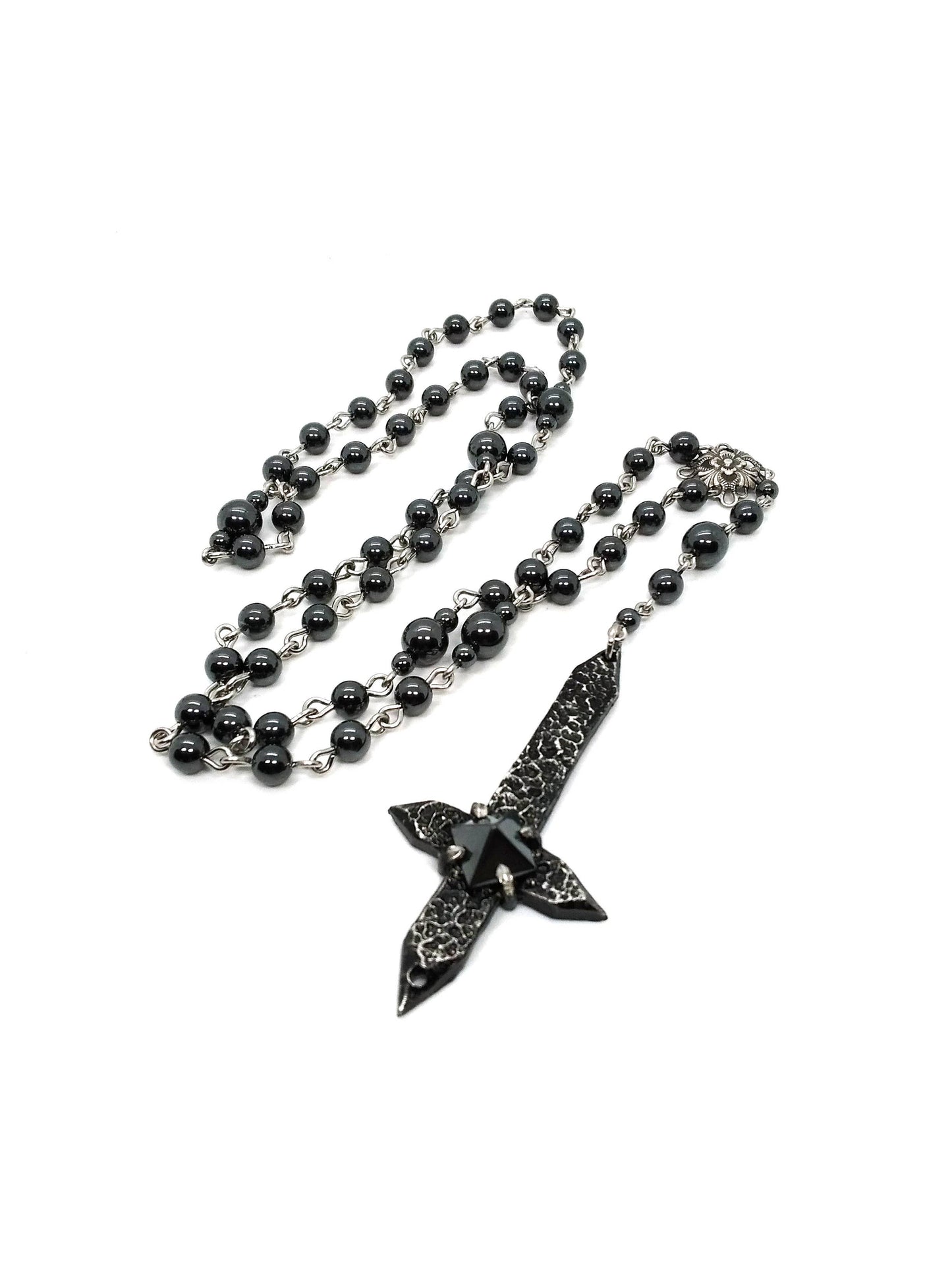 Spiked Cross Rosary