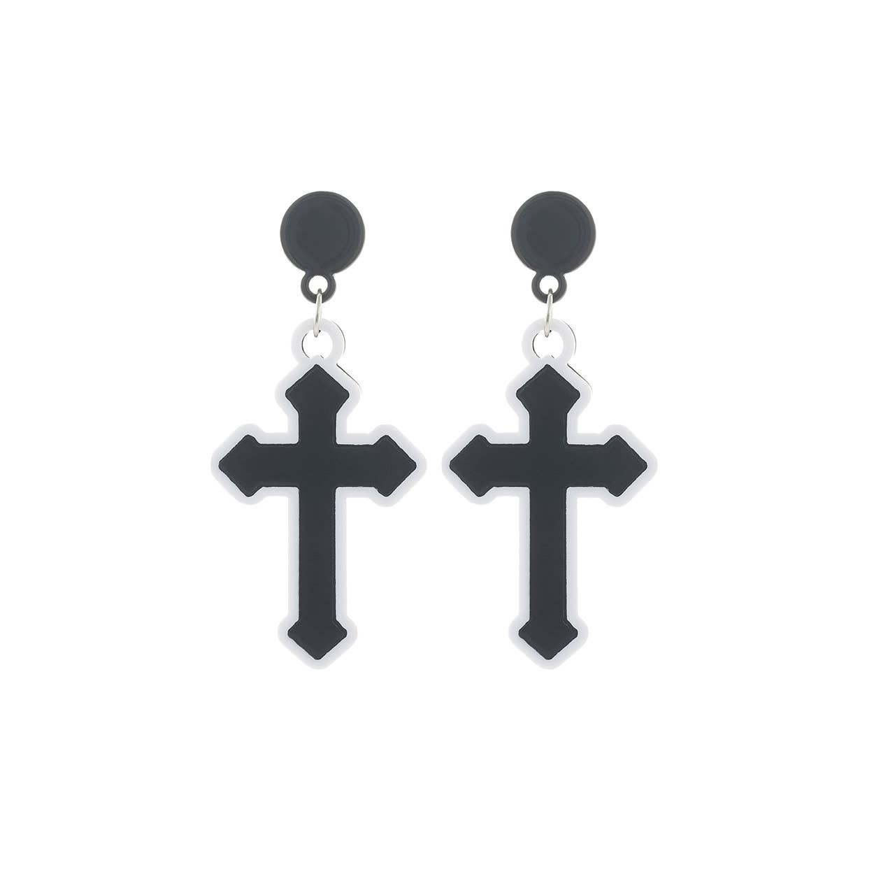 R Crossing Earrings