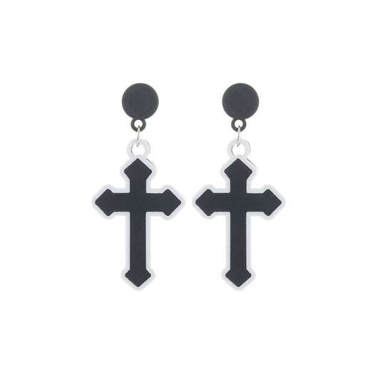 R Crossing Earrings