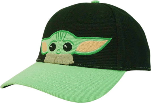 Hat - Star Wars - The Mandalorian's Grogu With Green Brim