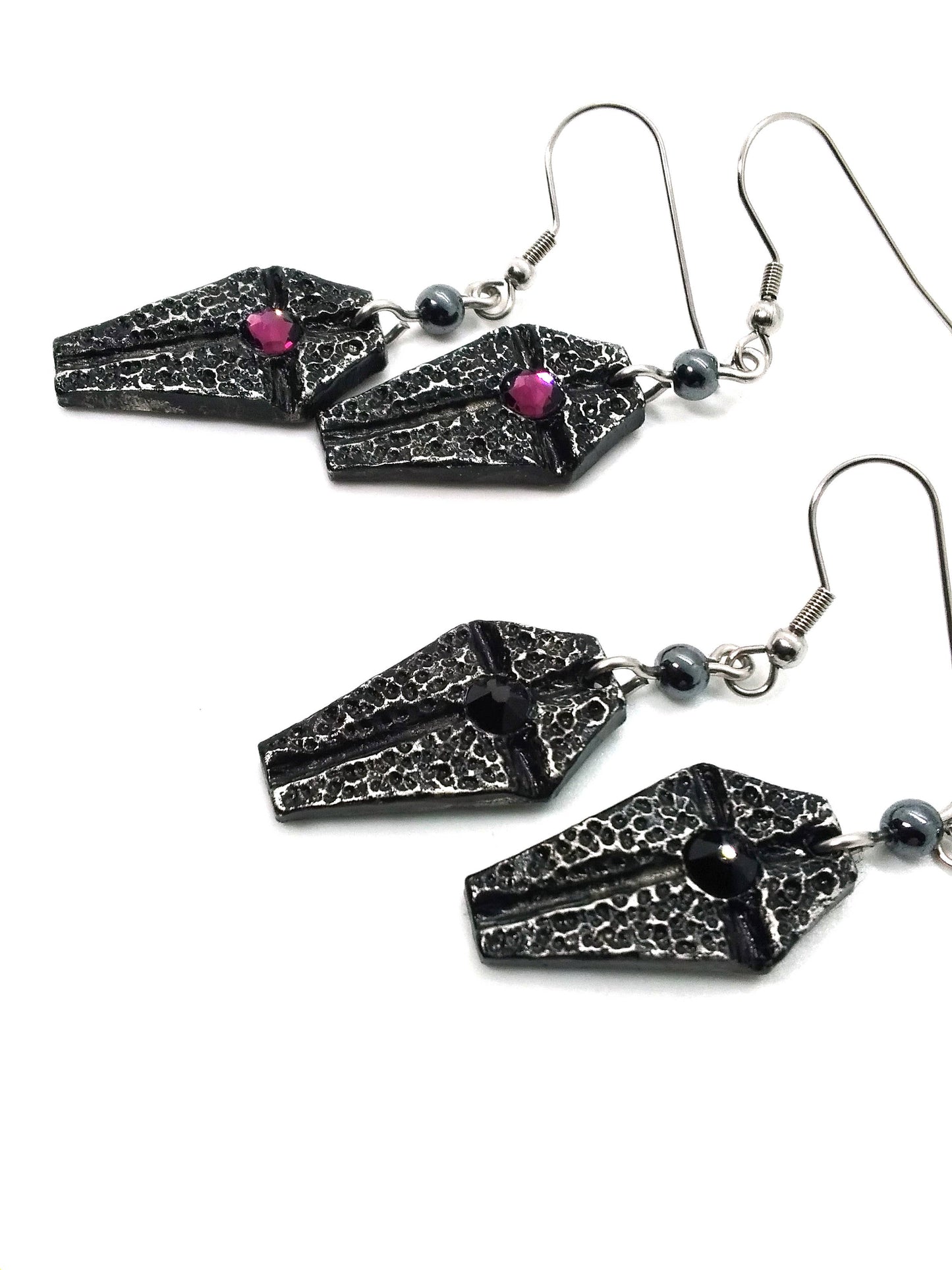 Coffin Earrings