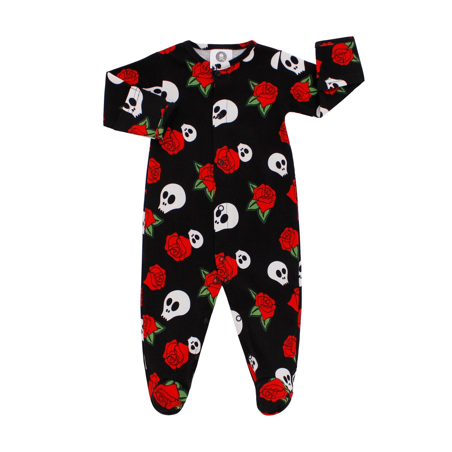 Skull & Rose sleepsuit