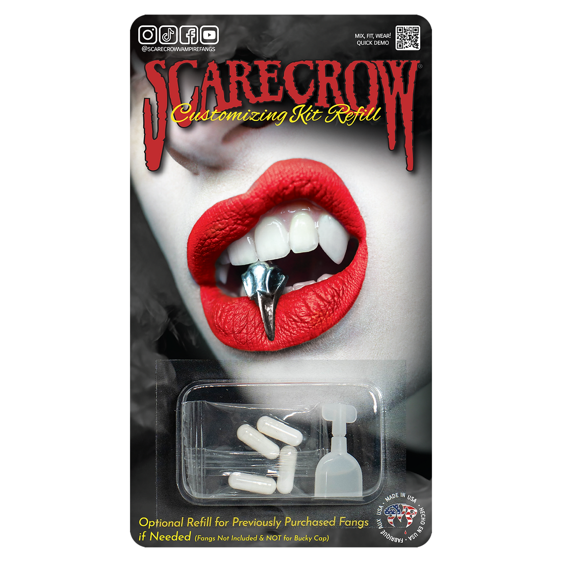 Deluxe Custom Fangs Refill Kit