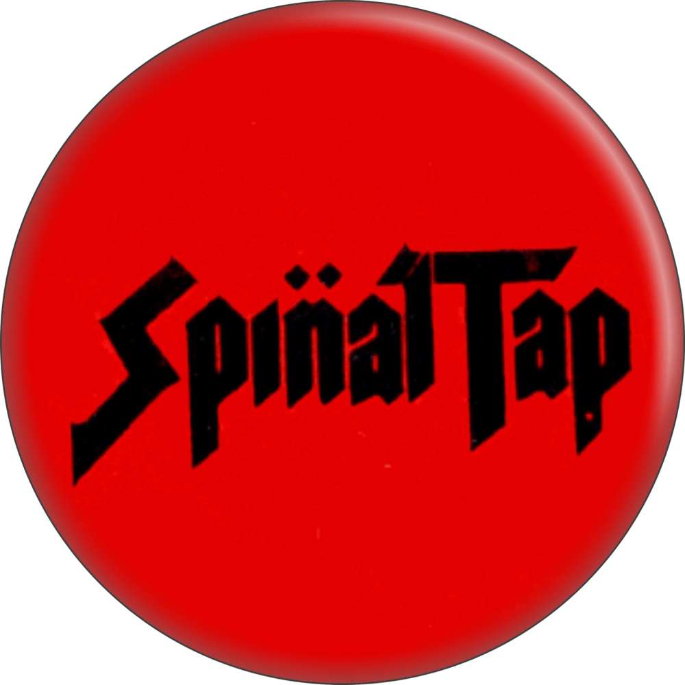 Pin-on Button - 1.25 Inch - Spinal Tap