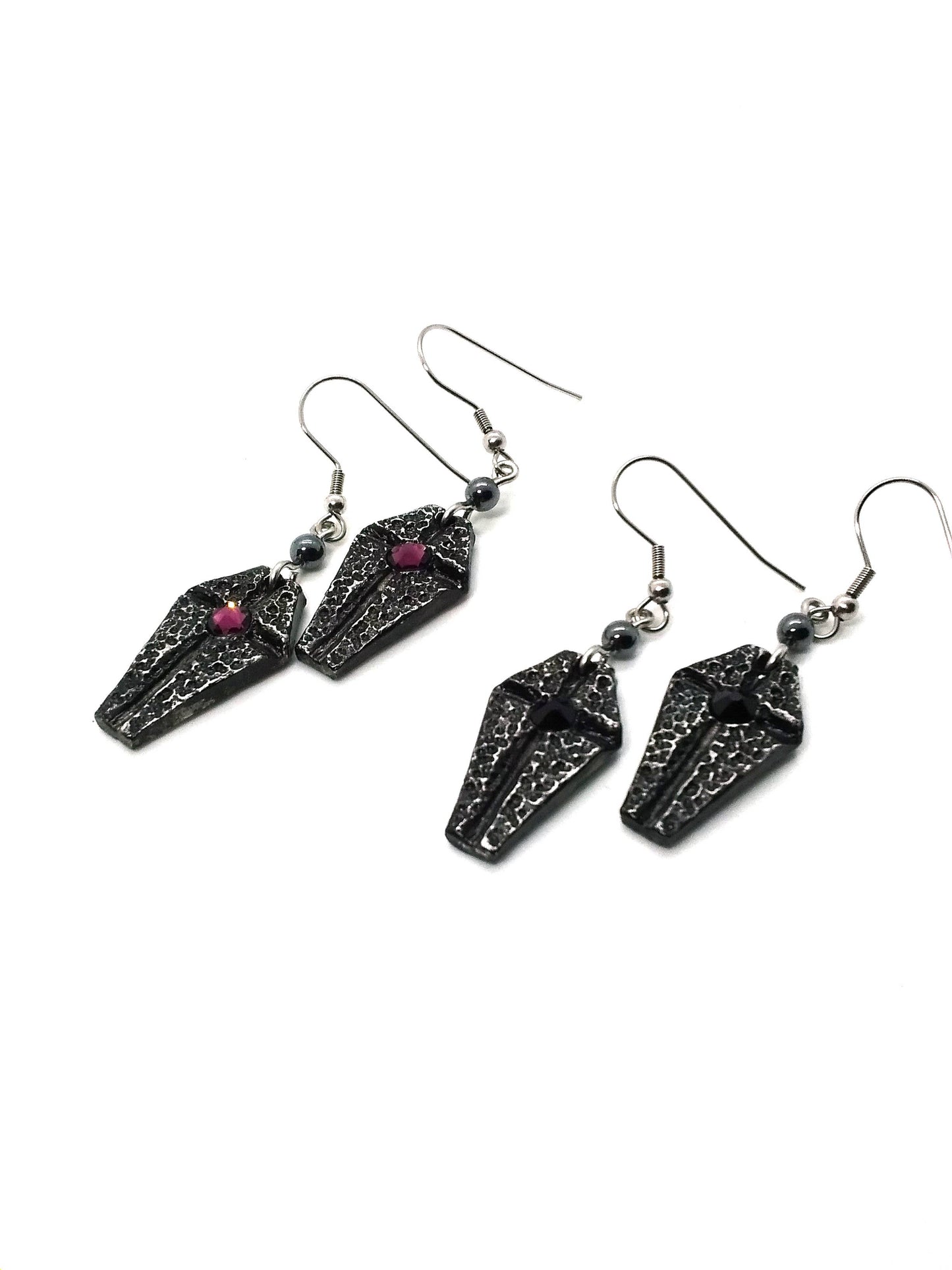 Coffin Earrings