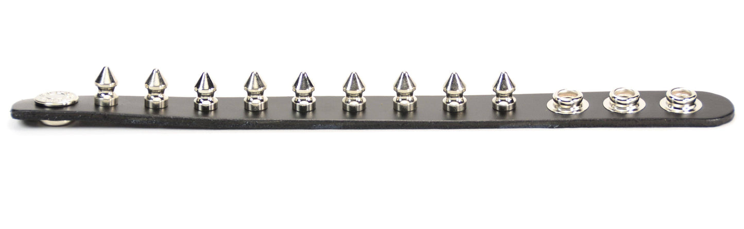 Spike Leather Bracelet