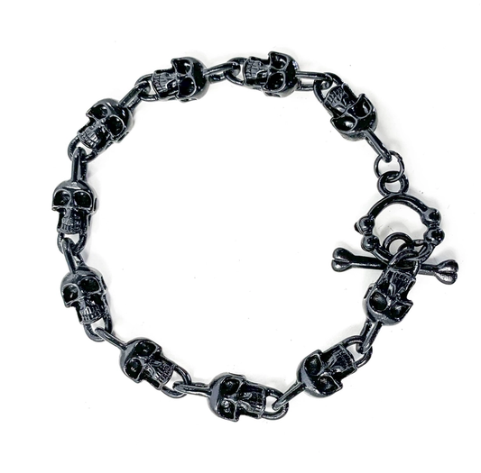 Black Skull Chain