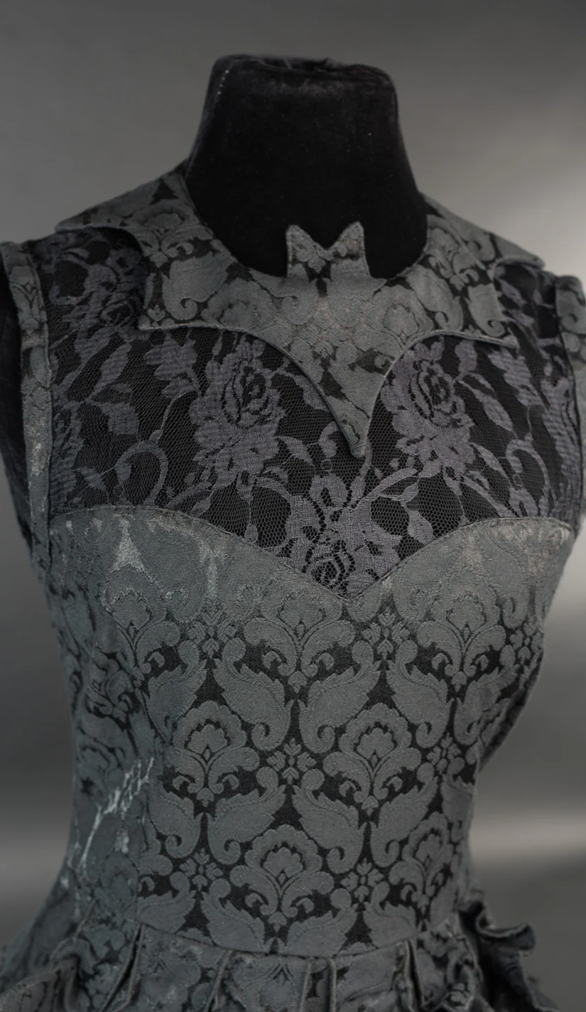 Bat Ruffle Dress