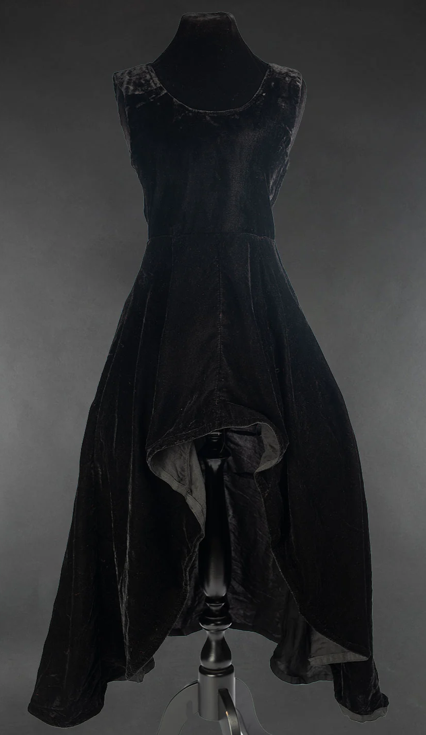 Black Velvet Succubus Dress