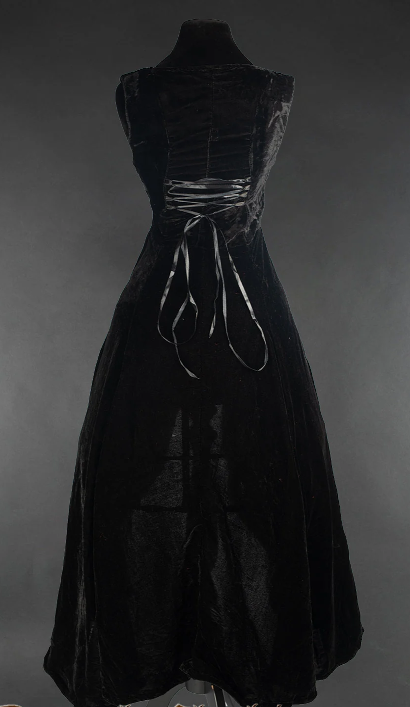 Black Velvet Succubus Dress