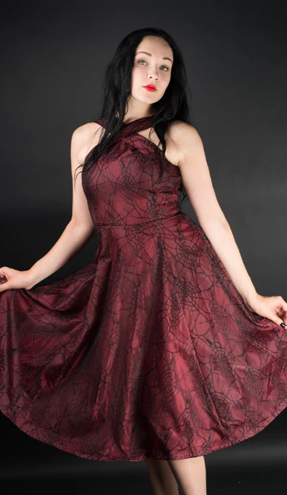 Red Spider Dress