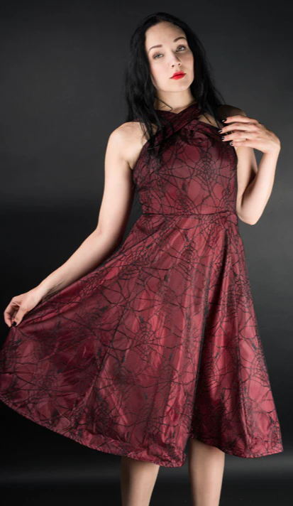 Red Spider Dress