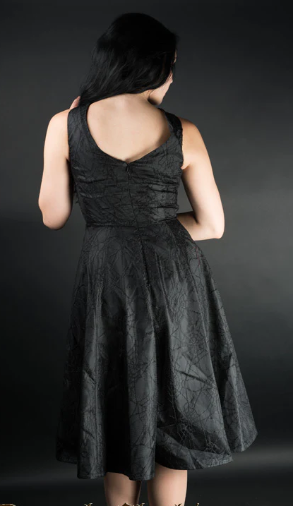 Black Spider Dress