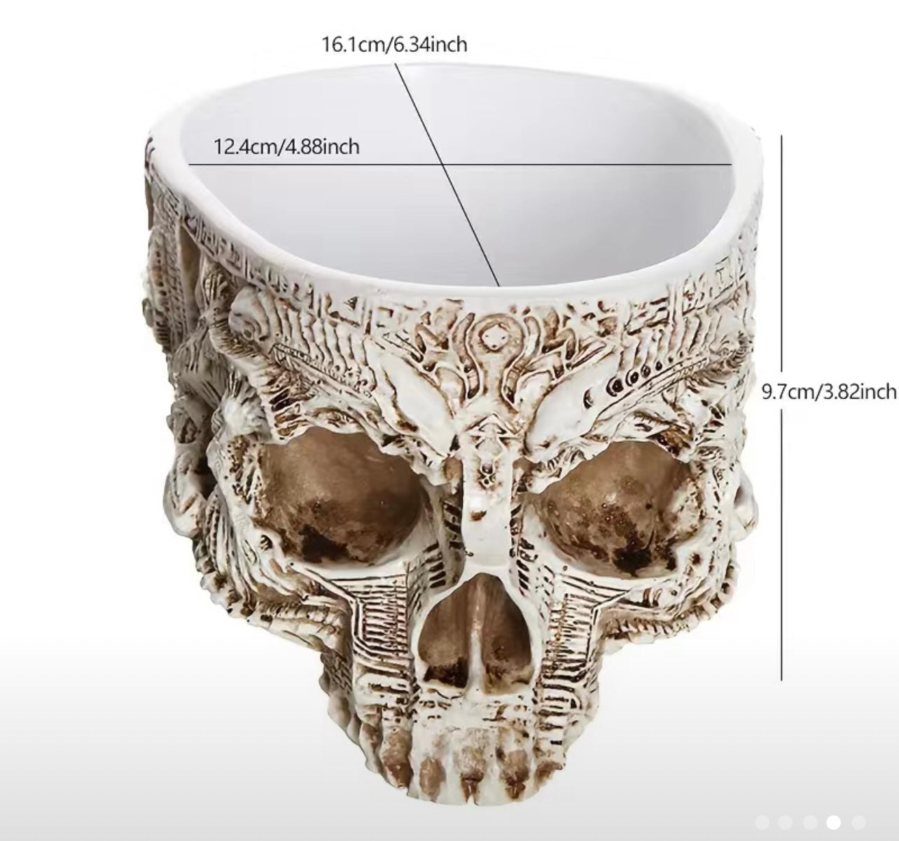 Skull pot