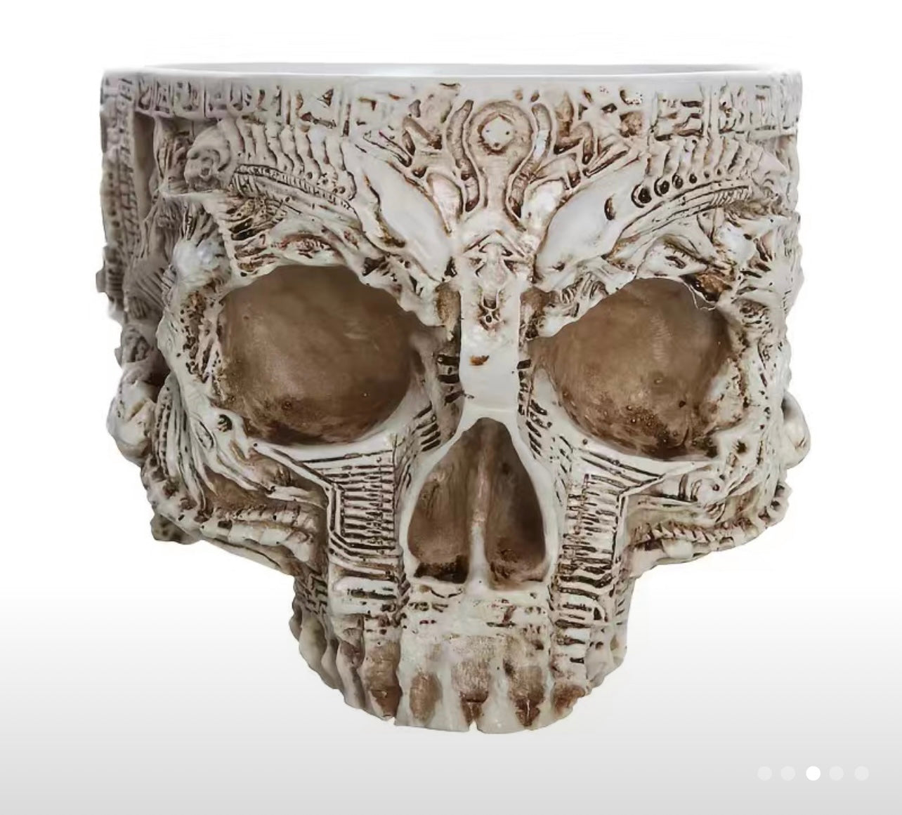 Skull pot