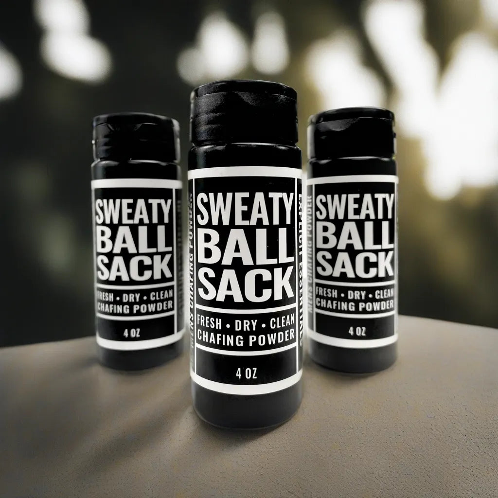 Sweaty Ball Sack Chafing Powder