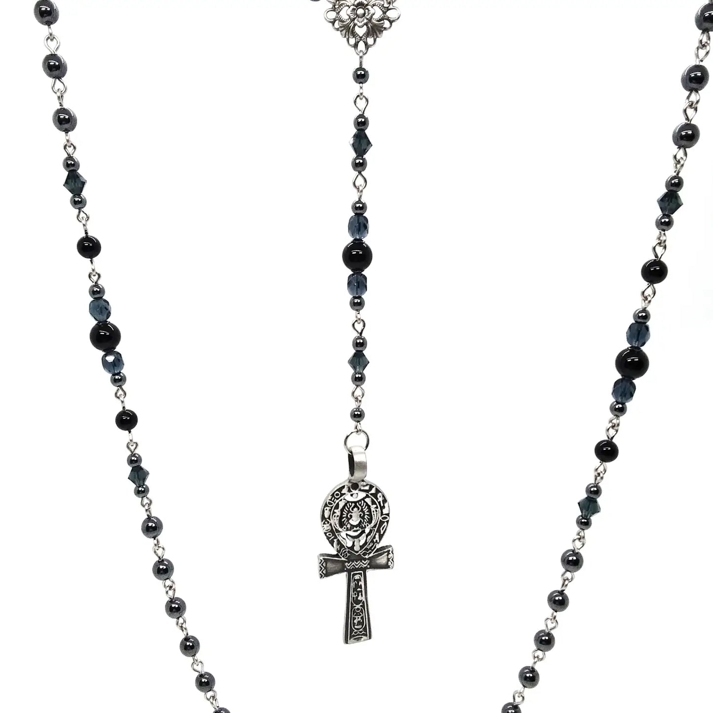 Dusk Ankh Rosary