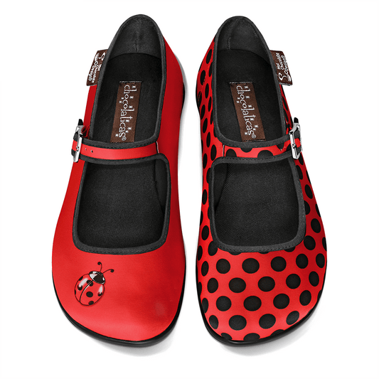 Ladybug Women's Mary Jane Flat