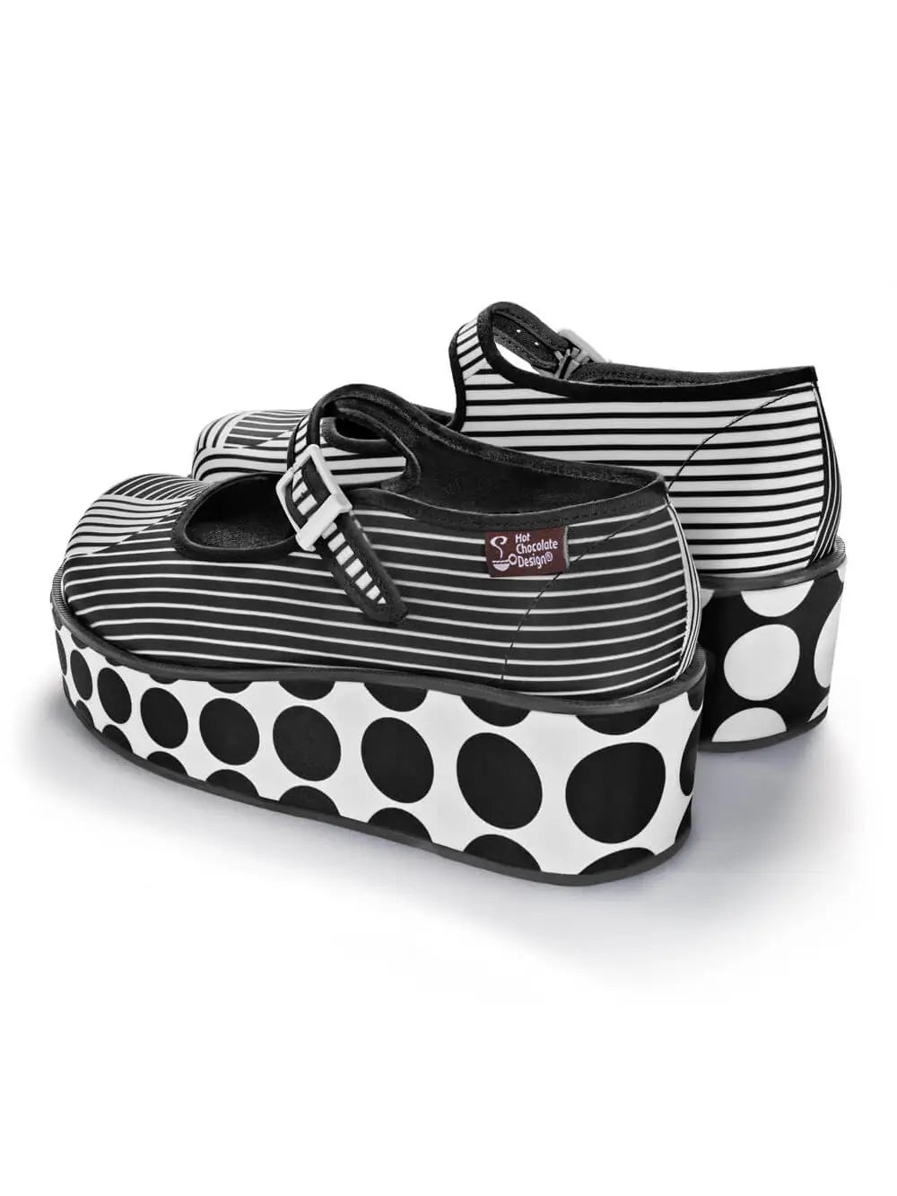 Op Art Women's Mary Jane Platform