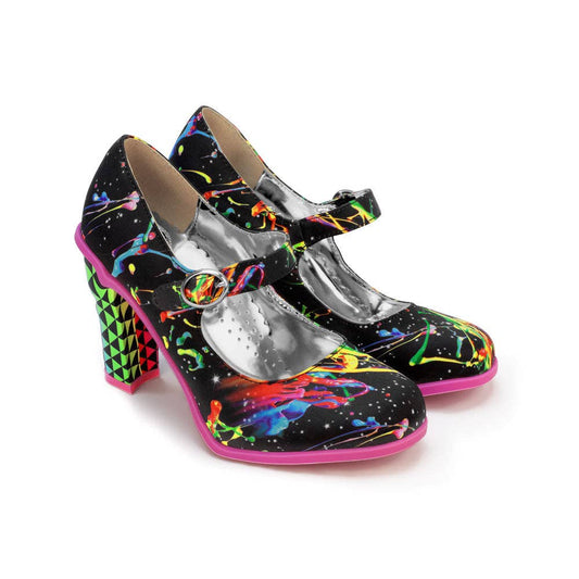 High Heels Paint Women's Mary Jane Pump