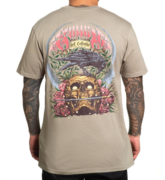 Vetiver Crow Skull Premium Tshirt