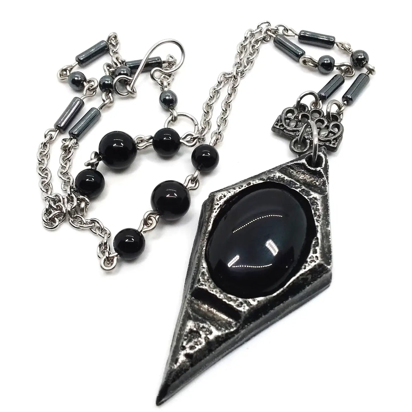 Obelisk Necklace - Onyx