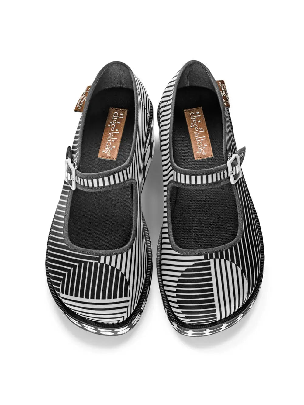 Op Art Women's Mary Jane Platform