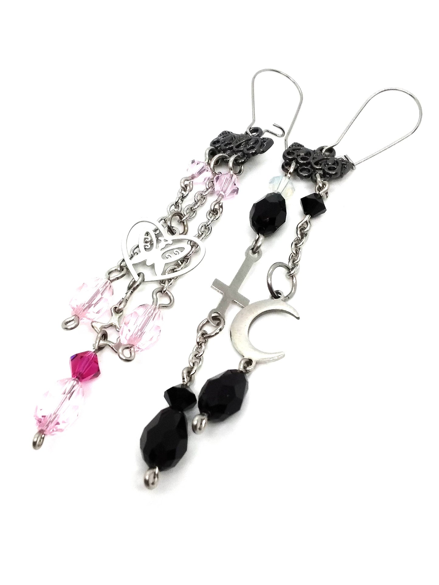 Dual Persona Dangles: Transformative Earrings